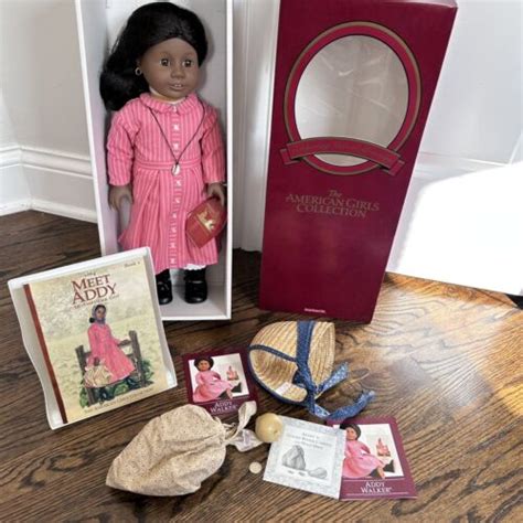 pleasant company vintage first edition 18” american girl doll addy ebay