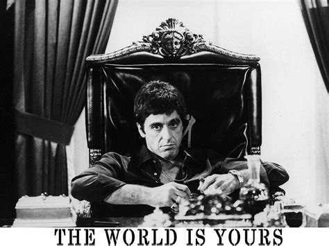 The World Is Yours Scarface Poster