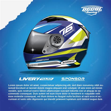 Premium Vector F1 Helmet 7