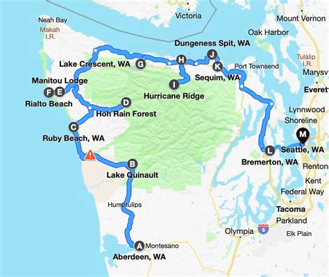 Olympic National Park 5 Day Itinerary ~ Travel 50 States