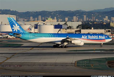 Airbus A340 313 Air Tahiti Nui Aviation Photo 1840907