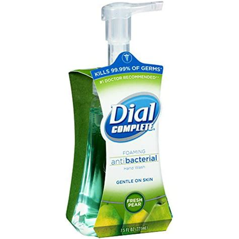 Dial Complete Antibacterial Foaming Hand Soap Fresh Pear 75 Fluid