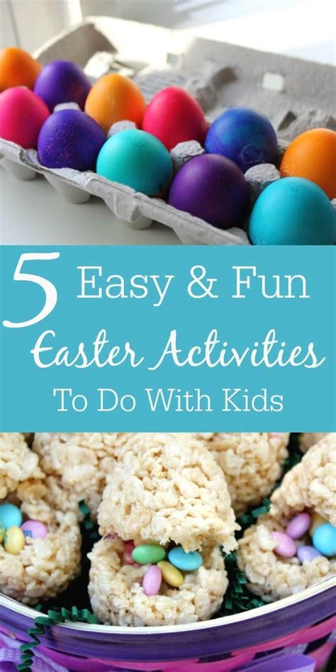 5 Easy And Fun Easter Activities To Do With Kids All Things Mamma
