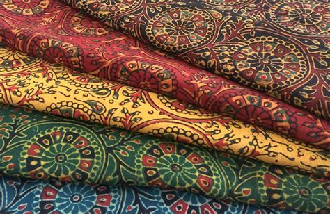 Ajrakh Block Printing Crafts Of Kutch Handicrafts Of Kutch