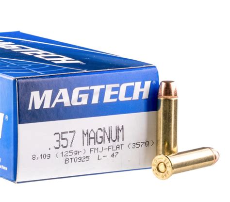 Magtech Revolver 357 Magnum Fmj 158 Grain Ammo Zone