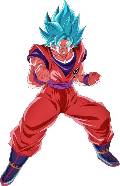 Goku SSJ Blue Kaioken Universo 7 Personajes De Goku Figuras De