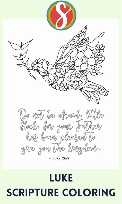Free Luke Scripture Coloring Pages — Stevie Doodles