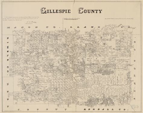 Gillespie County Texas Copy 1 Library Of Congress