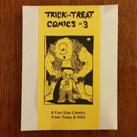 Trick Or Treat Comics 3 By Trees And Hills On Storenvy