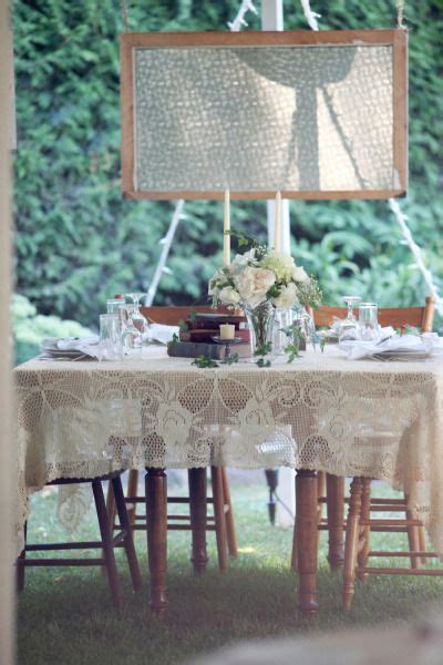 Backyard Ontario Wedding From A Simple Photograph Vintage Inspired