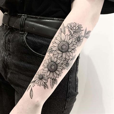 135 Sunflower Tattoo Ideas Best Rated Designs In 2020 Next Luxury