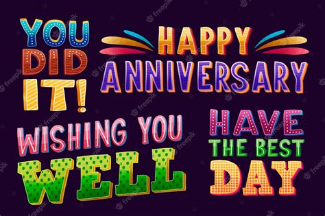 Premium Vector Greetings Colorful Lettering Background