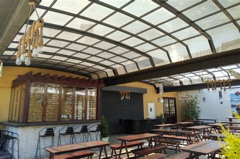 Aluminium Retractable Roofs Model Numbername Megavent At Rs 2500