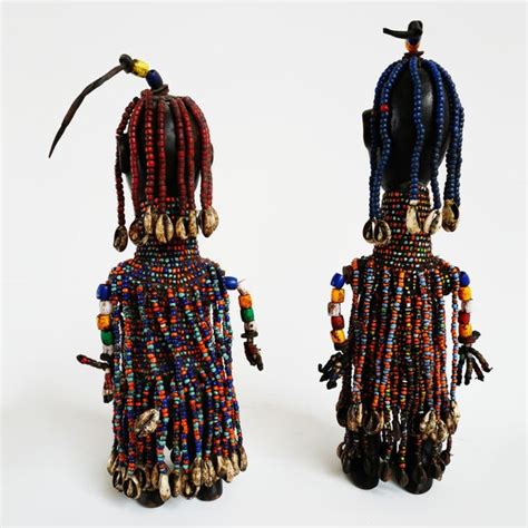 1990s South Sudan Dinka Dolls A Pair Chairish