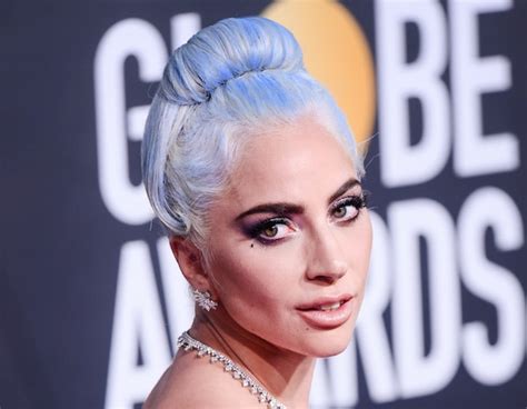 Lady Gagas Hair And Makeup From Golden Globes 2019 Best Beauty On The