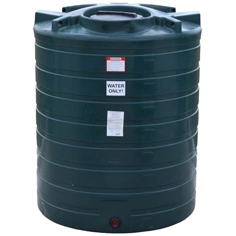 870 Gallon Vertical Water Storage Tank Enduraplas Tlv00870dg