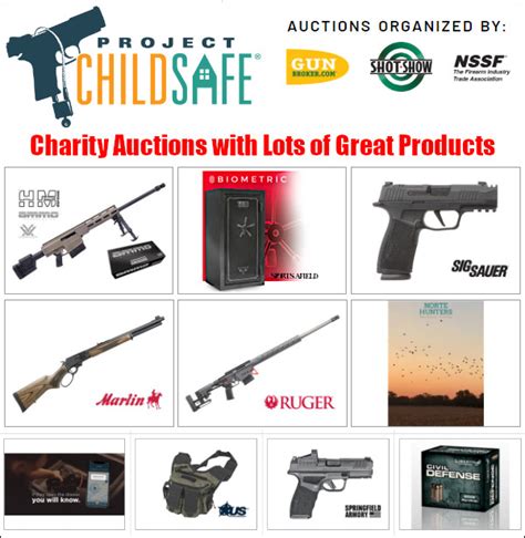 Nssf Auctions On Gunbroker Benefit Project Childsafe By Editor