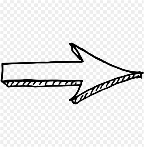 Free Download Hd Png Sketch Drawn Arrow Png Transparent With Clear