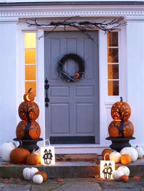 30 Awesome Diy Halloween Outdoor Decorations Ideas Halloween Porch