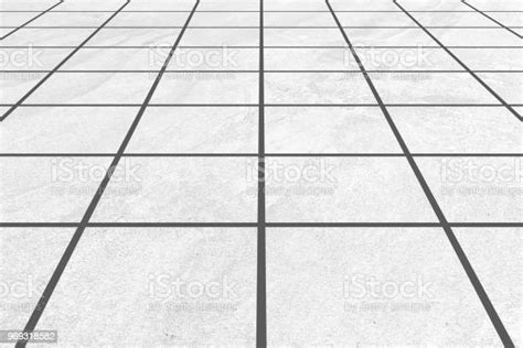 Outdoor White Tile Floor Background Stock Photo Download Image Now