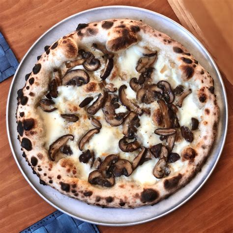 Mushroom Pizza The Fancy Treatment Recipe And How To Santa Barbara Baker