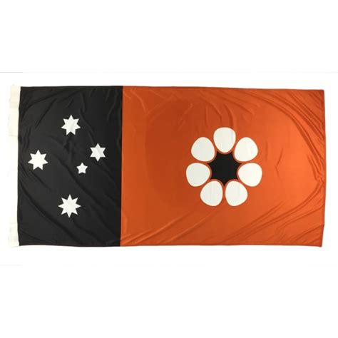 northern territory flag 2740mm x 1370mm fully sewn flags and banners custom printing