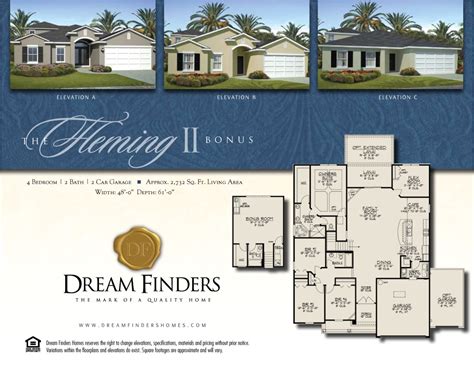 Dream Finders Homes Floor Plans