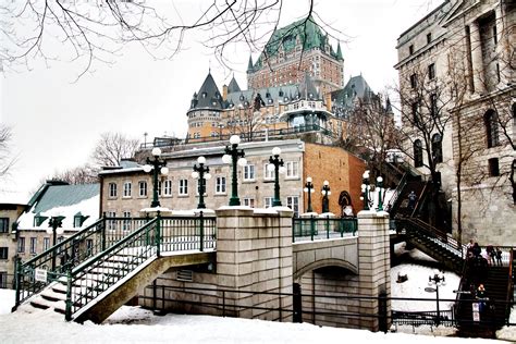 Chateau Frontenac Quebec City Places To Go Vacation Places