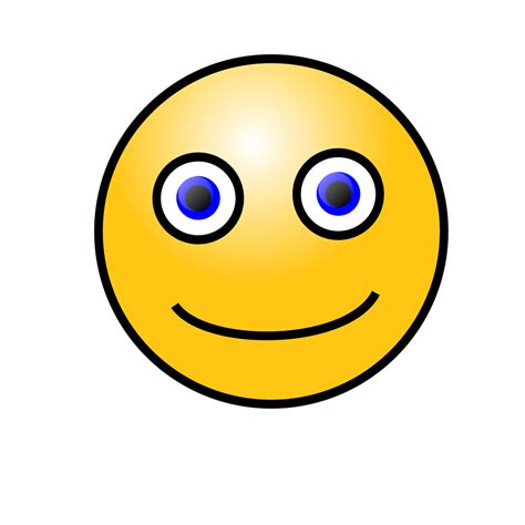 Smiley Free Stock Photo Illustration Of A Yellow Smiley Face 15549