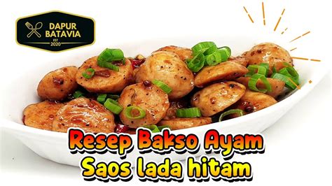 Cara mengolah daging rendang hitam kering: Resep Bakso Lada Hitam Batavia - YouTube