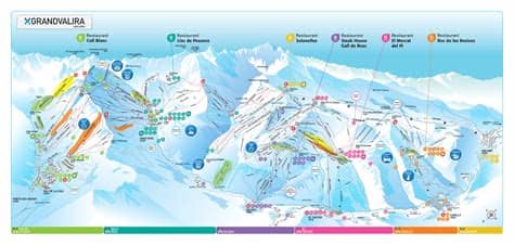 This seasonal hotel has an excellent mountain setting in andorra. andorra-pas-de-le-casa-grandvalira-piste-map - Champagne ...