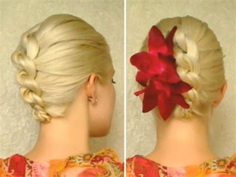 We asked our periscope viewers what they liked best, and the majority wanted us to put the braid on the side of the knotted mohawk hairstyle. Knot braid prom hairstyle for medium long hair tutorial ...