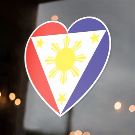 philippine heart flag vinyl sticker decal filipino pinoy weatherproof 3x2 9 2 50 picclick