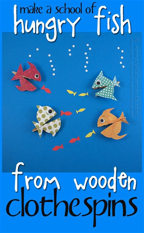 7 New Wooden Clothespin Kids Crafts Diy Thought