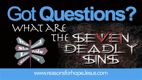 7 Deadly Sins Catholic Bible