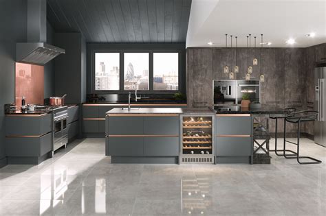Milano Contour Kitchen in Castle Rock Kitchen | Wren kitchen, Classy kitchen, Latest kitchen designs
