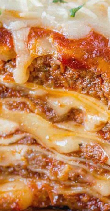 Ultimate Meat Lasagna With Images Meat Lasagna Simply Lasagna Lasagna