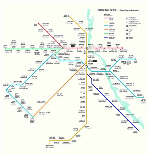 Free Notice Board Delhi Merto Station Delhi Rail Metro Route Map
