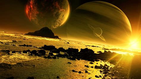 Planetscape Sci Fi Planet Landscape Space Art Artwork Wallpapers