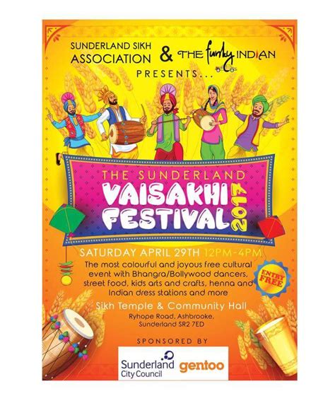 It marks the beginning of hindu solar new year. Vaisakhi Festival - Sunderland City of Culture Bid 2021