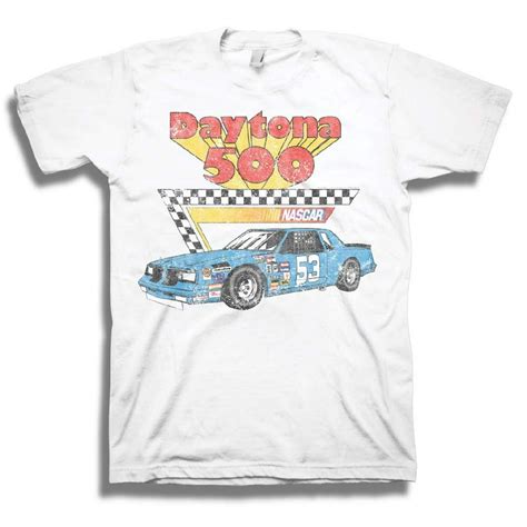 Nascar Nascar Vintage Daytona 500 Shirt Racing Mens Graphic T Shirt