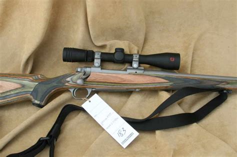 Ruger M77 Hawkeye In 204 Ruger Cal As New In Box With Redfield 4x12