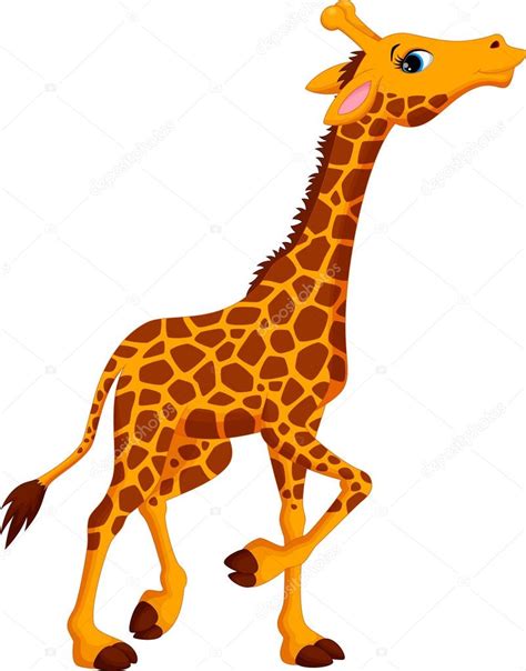 Cute Giraffe Cartoon Stock Vector Image By ©irwanjos2 90645476