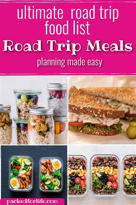 Ultimate Road Trip Food 105 Easy Road Trip Meals And Snacks Ideas