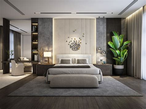 Bedroom On Behance In 2021 Bedroom Bed Design Modern Master Bedroom
