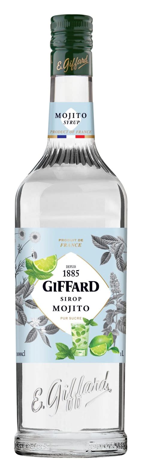 Giffard Mojito Syrup Dansk Distribut R Af Giffard Produkter Sprit Co