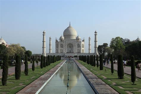 Taj Mahal In Agra India Editorial Photography Image Of Dome 42445057