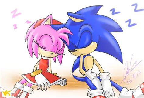 Sonic Y Amy By Chipo811 On Deviantart Sonic Sonic And Amy Sonic And Shadow