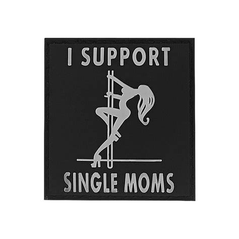 101 Inc Rubber Patch I Support Single Moms Im Bw Online Shop