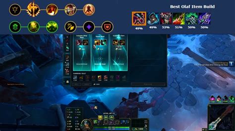 Lol League Of Legends Highlight Olaf Aram Build Guide Runes Items 131 Na Lol Youtube